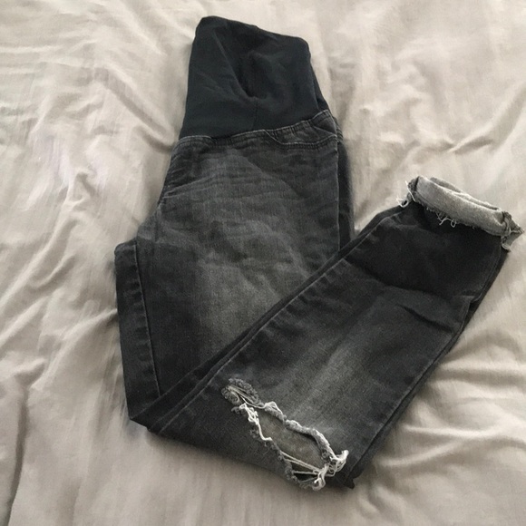 Isabel Maternity by Ingrid & Isabel Denim - 👖Maternity black denim jeans